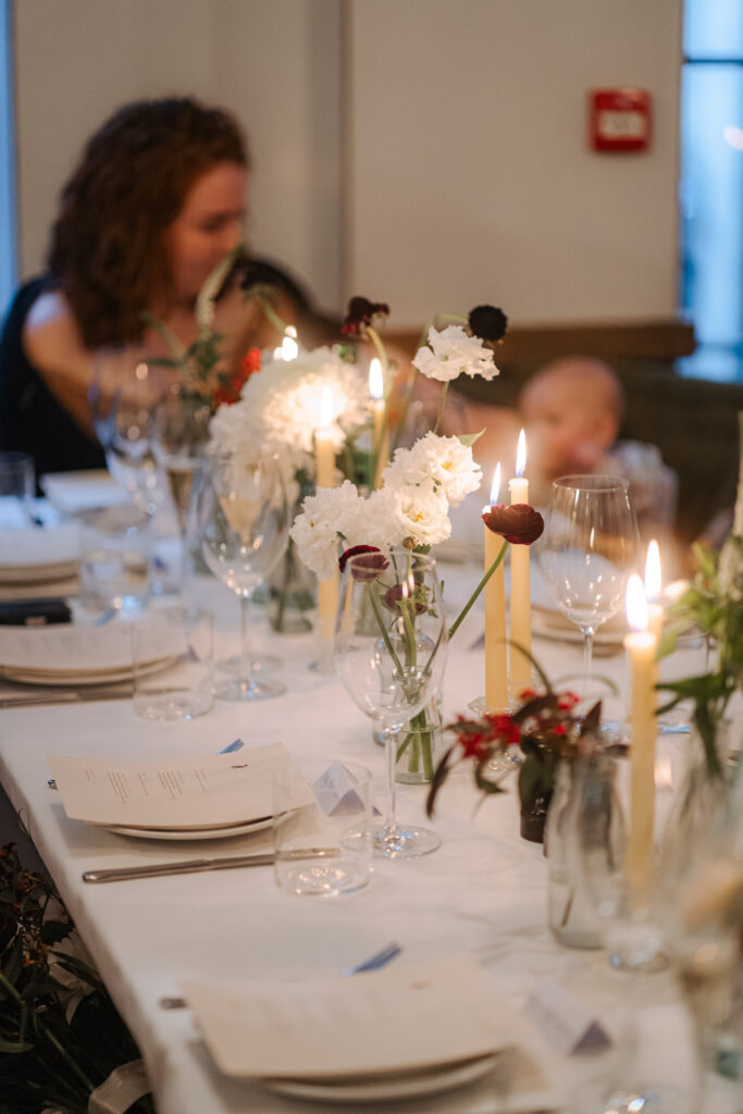 evening reception in the garden room at the italian greyhound