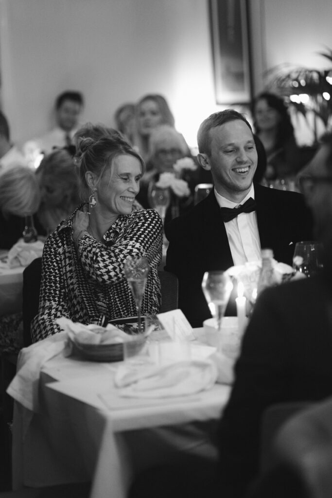 guest reactions to speeches