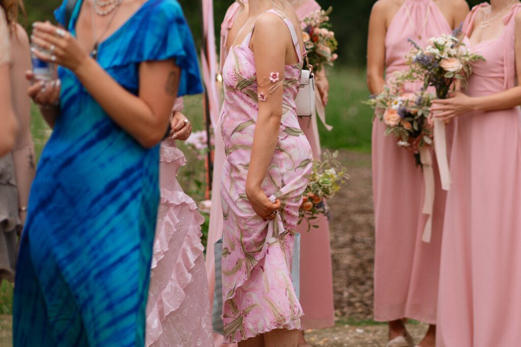 drinks reception at dibbins wood in deene park