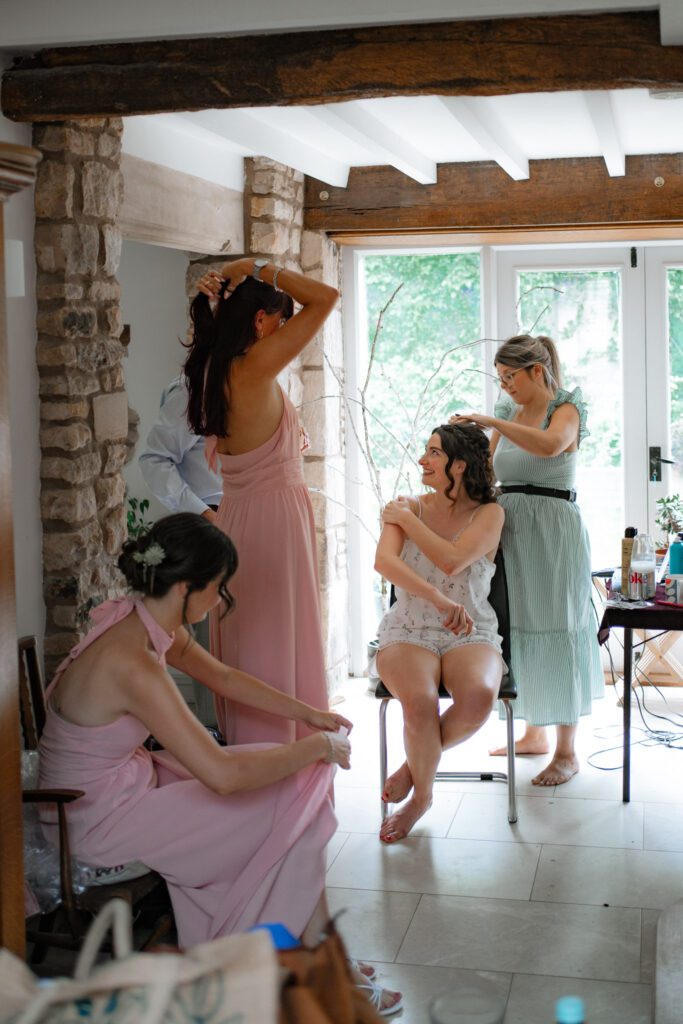 getting ready moments