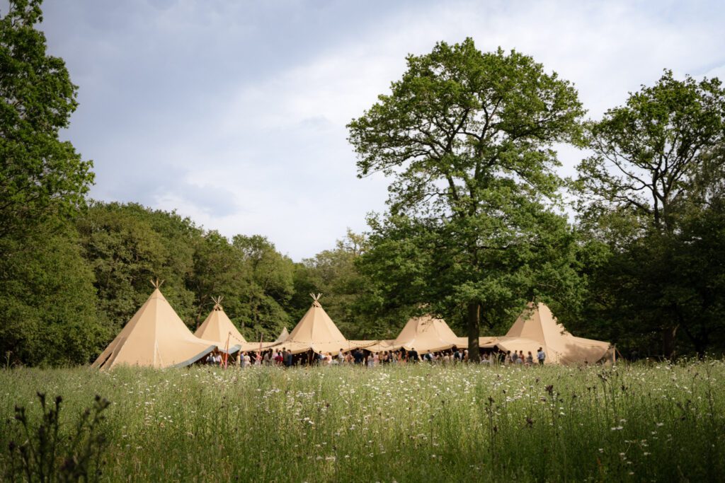 dibbins wood wedding in deene park estate
