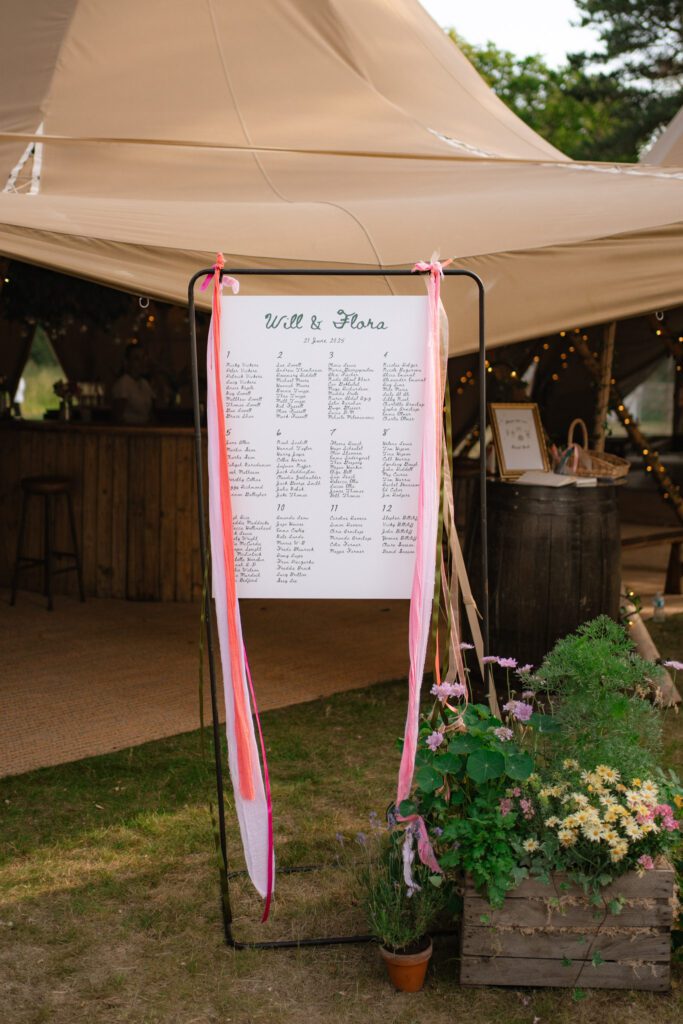 drinks reception at dibbins wood in deene park