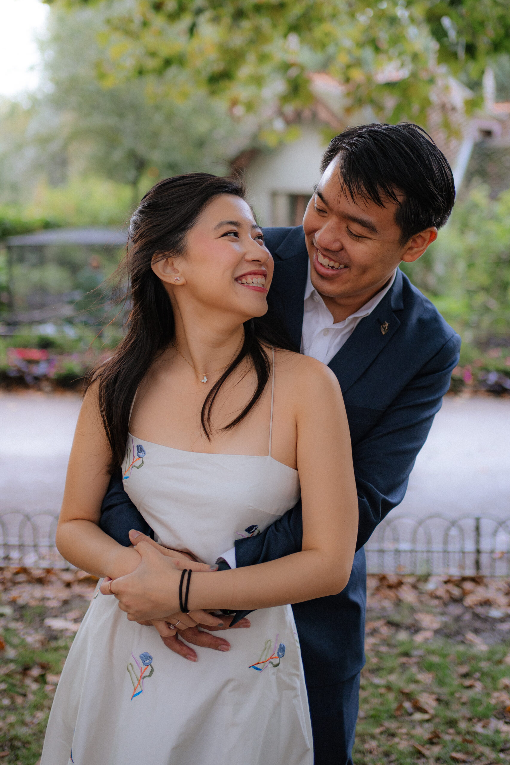 pre-wedding shoot in st james's park 