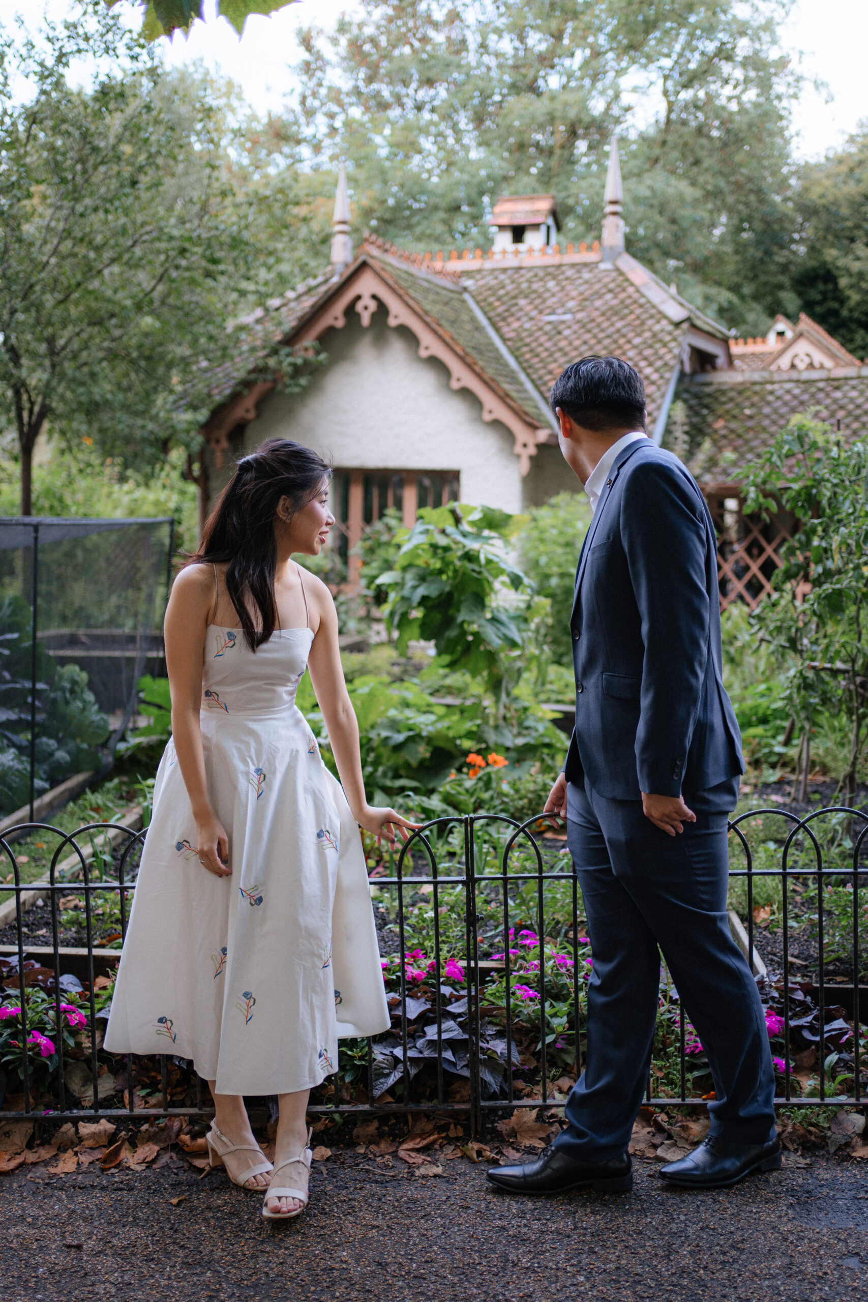 pre-wedding shoot in st james's park 