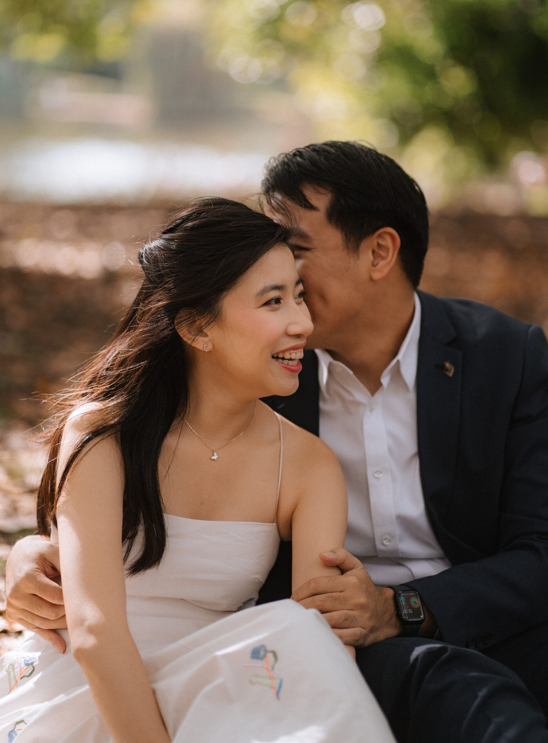 pre-wedding shoot in st james's park 