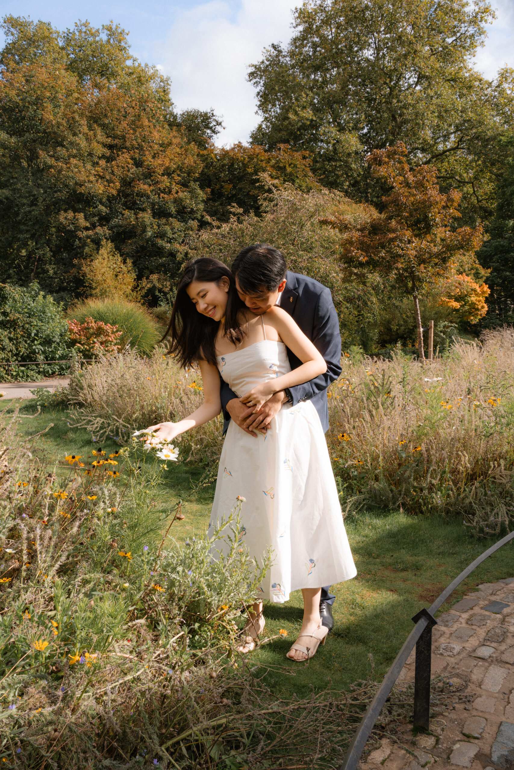 pre-wedding shoot in st james's park 