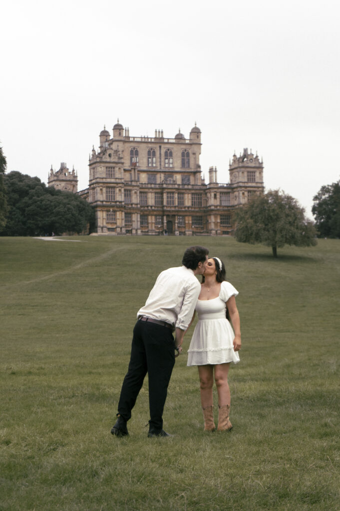 couples portaits at wollaton hall and park