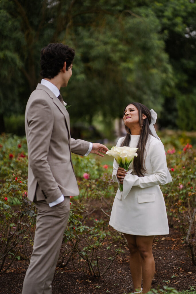 regents part wedding portraits