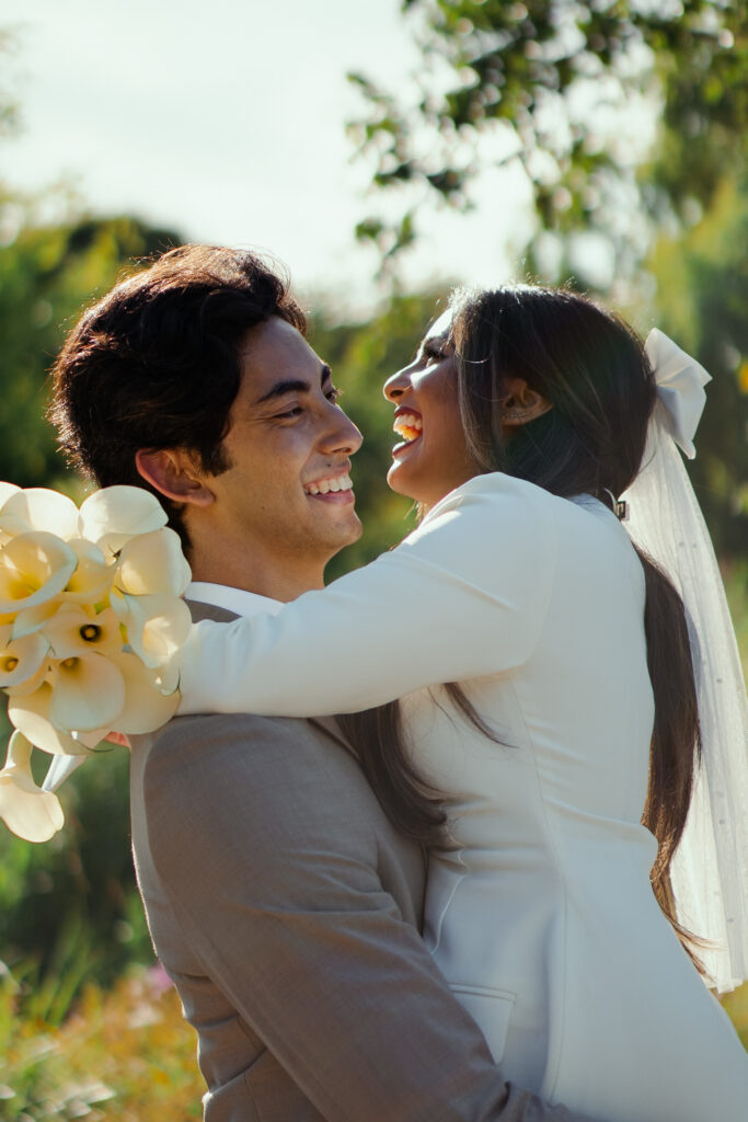 queen mary rose garden wedding portraits