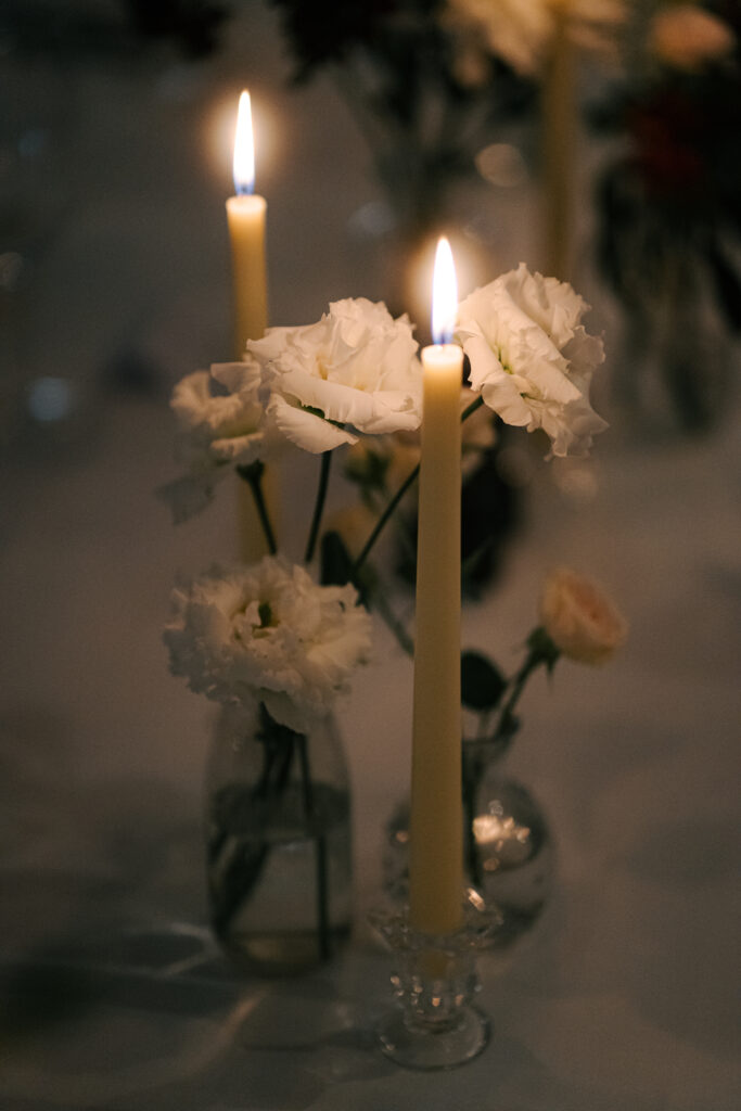 close-up of candle