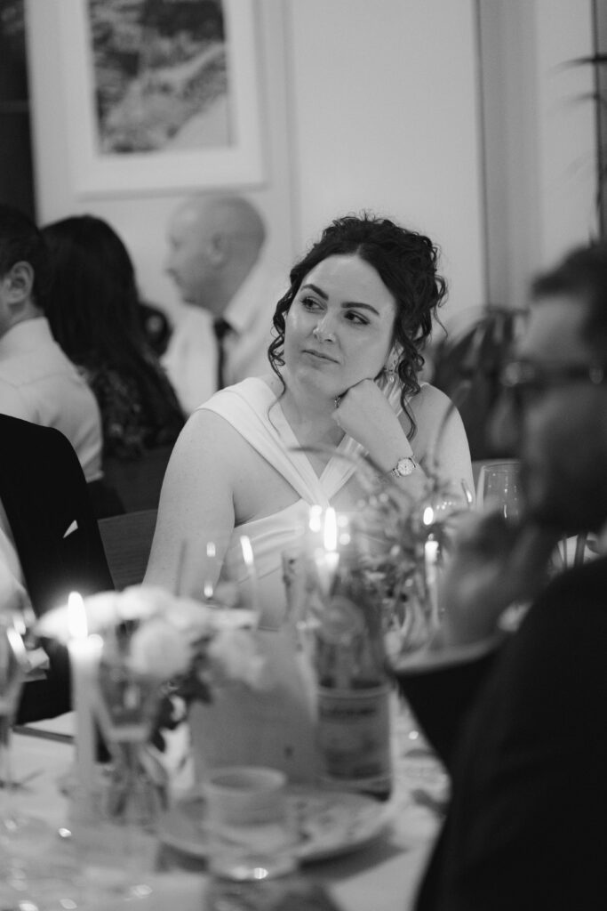 evening reception in the garden room at the italian greyhound, marylebone 