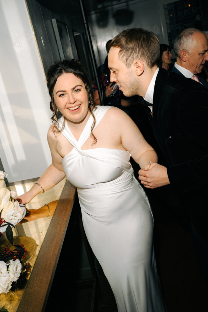 wedding reception at the italian greyhound in marylebone