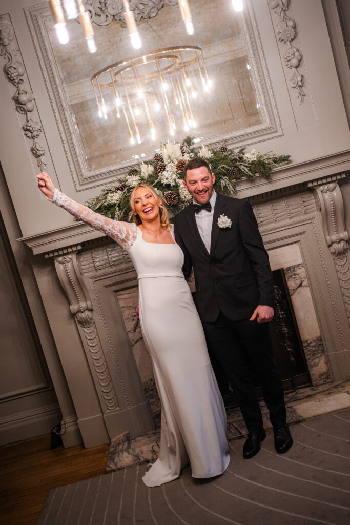 getting married in the soho room at Old Marylebone Town Hall