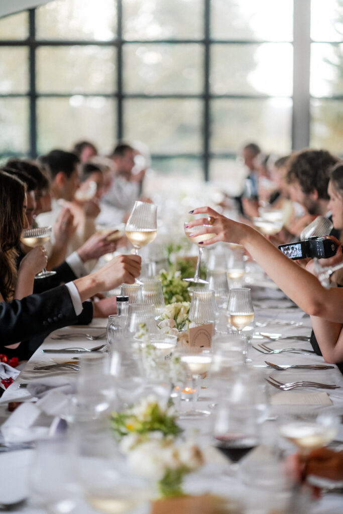 speeches and wedding breakfast at baddow park house