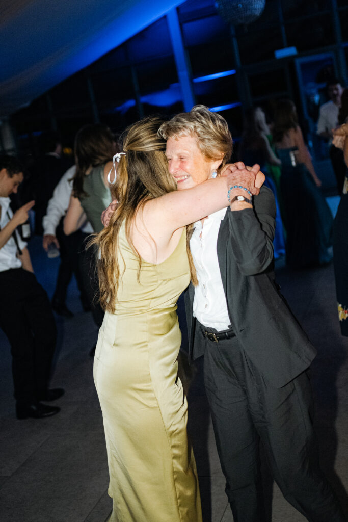 dancefloor moments during wedding at baddow park house